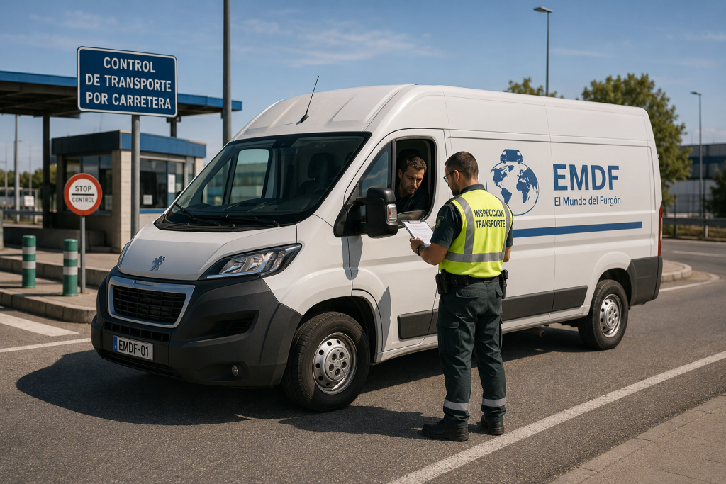 DeCA: el papel se baja del furgón el 5 de octubre emdf deca control carretera